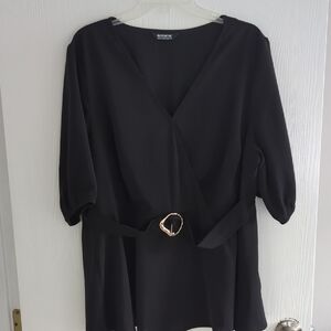 BloomChic Elegant Black Top